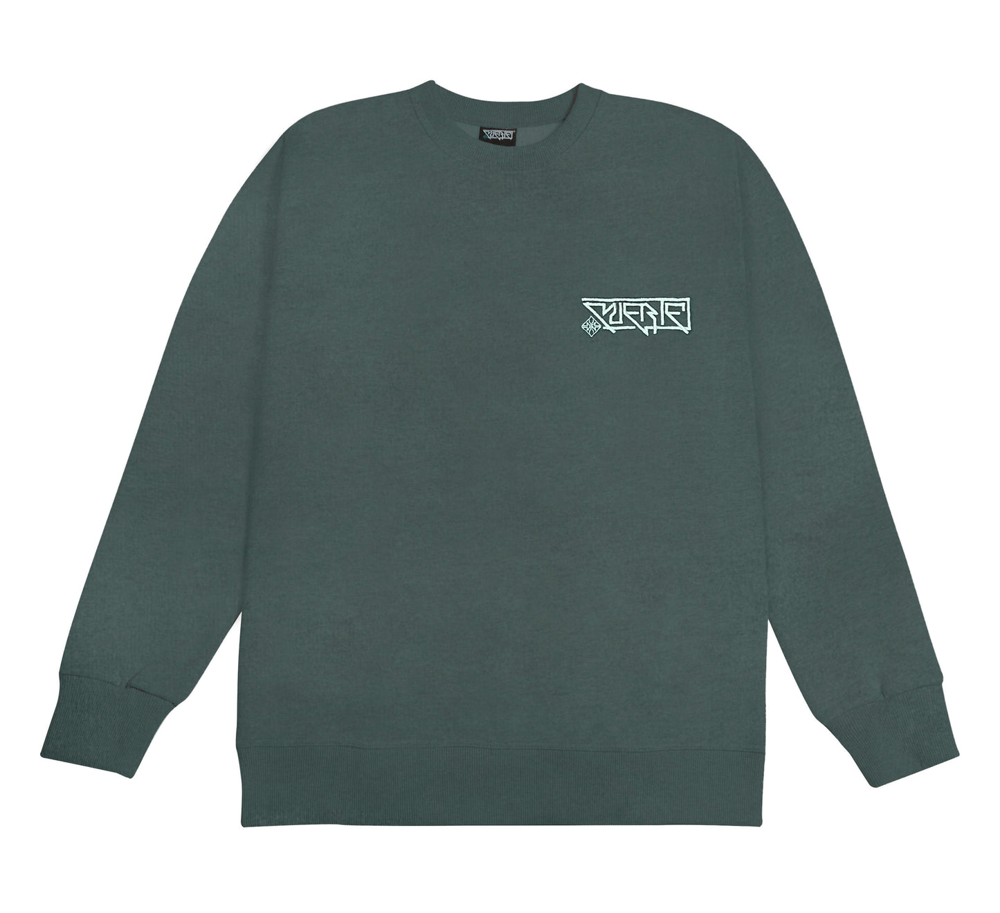 KHAKI TRACKSUIT CREWNECK
