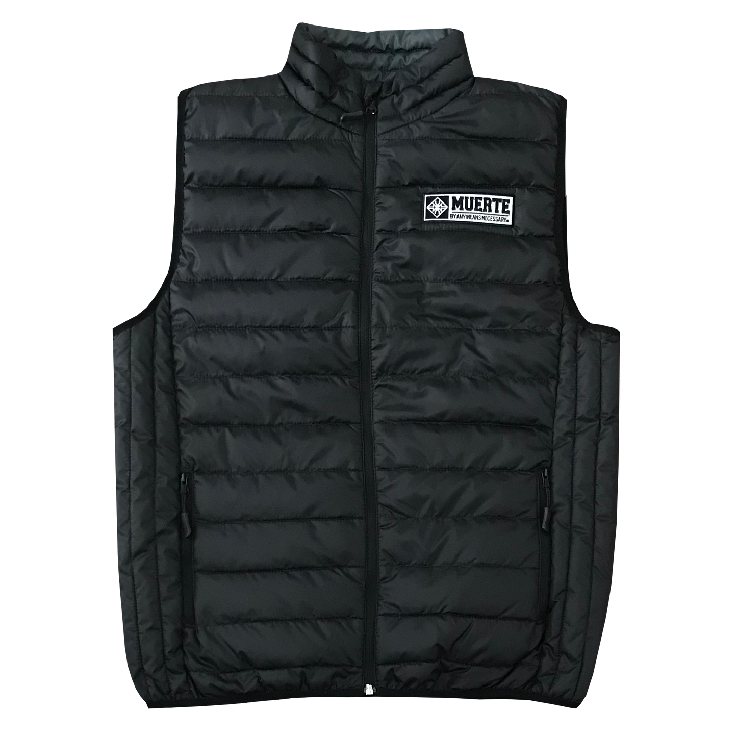 SLEEVELESS JACKET BLACK