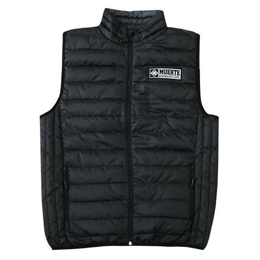 SLEEVELESS JACKET BLACK