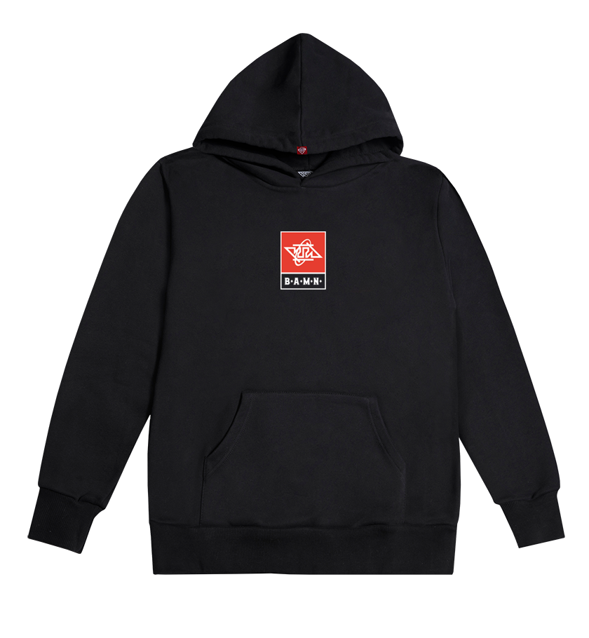 B.A.M.N. HOODIE BLACK