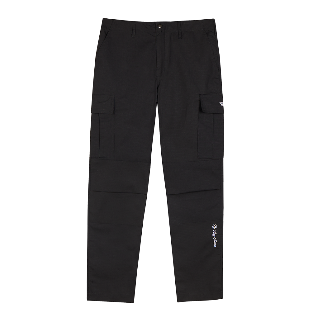 BLACK UTL CARGO PANTS