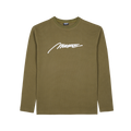 96 MOB KHAKI WAFFLE LONG SLEEVE