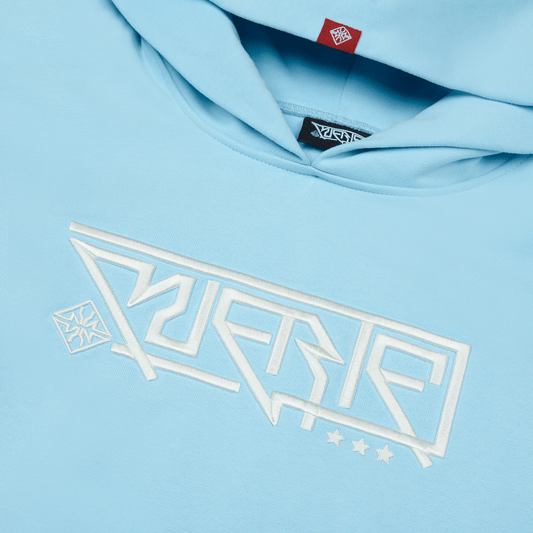 BLUE POWDER  INSIGNIA HOODIE