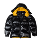 YELLOW BLACKROAD LINE DOWN PUFFER JACKET