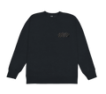 ERASED LG CREWNECK UP SET - DARK GREY