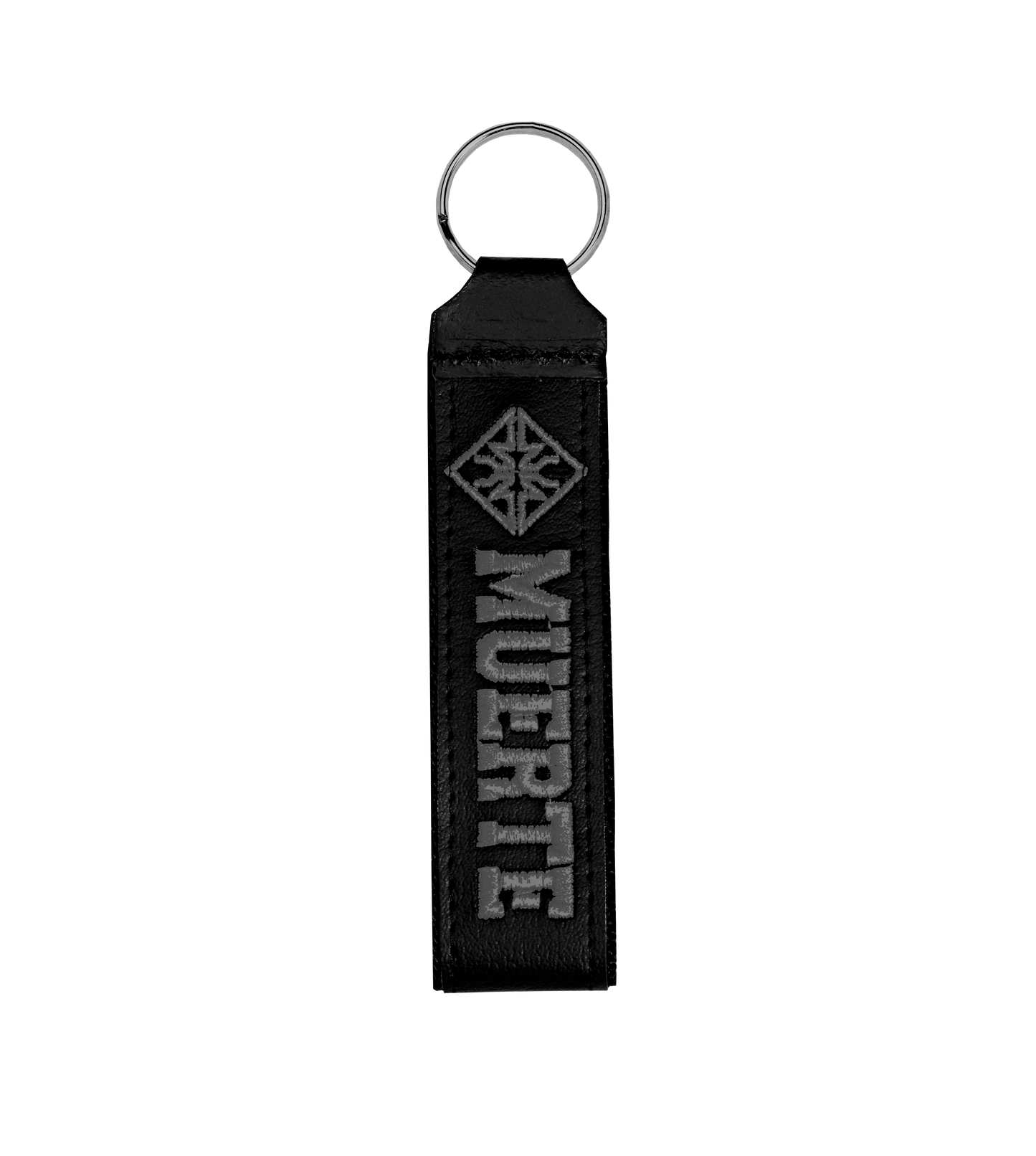 LEATHER KEYCHAIN BLACK