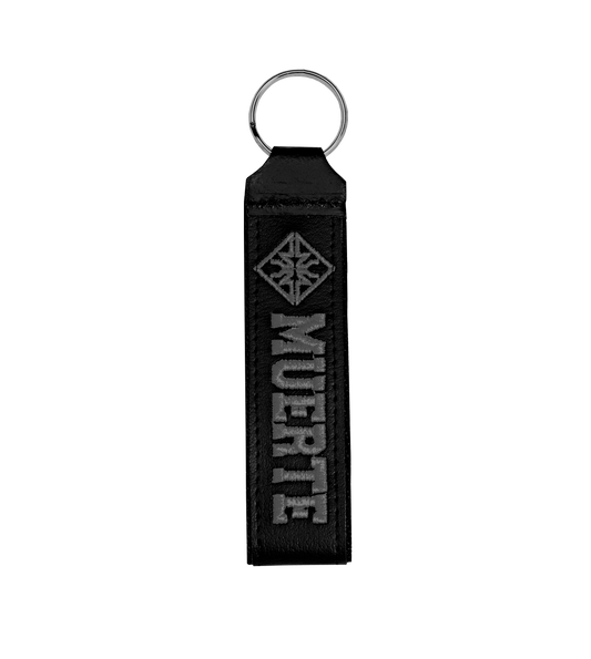 LEATHER KEYCHAIN BLACK