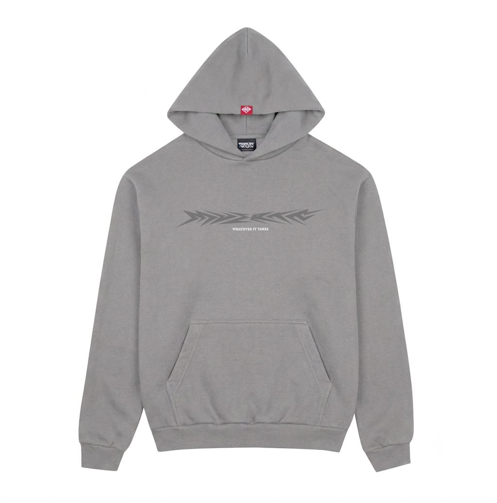 MUERTE SPACE GREY HOODIE