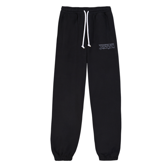 BLACK OUT TRACKSUIT PANTS