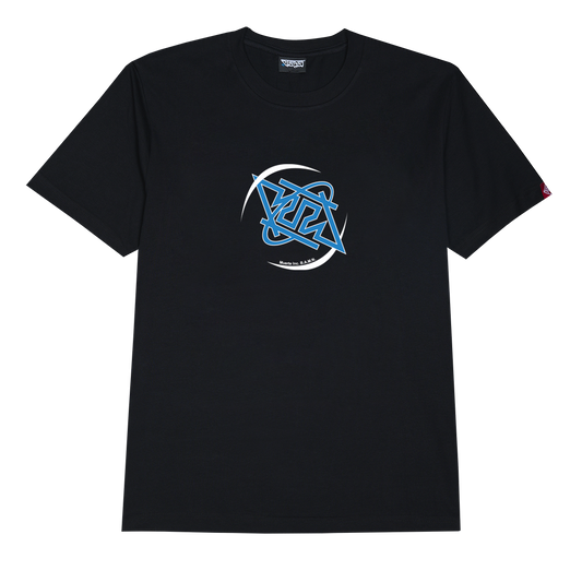 BLACK VORTEX TEE